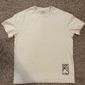 Mens Burberry Nutmeg slim fit T-shirt.